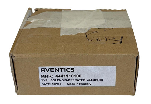 NEW AVENTICS 4441110100 SOLENOID OPERATED VALVE 444-024DC SERIES 444 NSMP