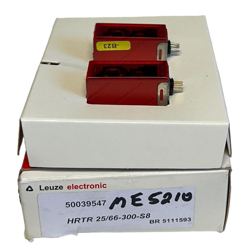 2 LEUZE ELECTRONIC HRTR 25/66-300-S8 / 50039547 LIGHT SCANNER 10-30VDC USMP