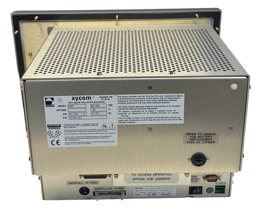 XYCOM 2005 / 97958-021 2000 SERIES INDUSTRIAL WORKSTATION 9" 90-250V .86A NSMP