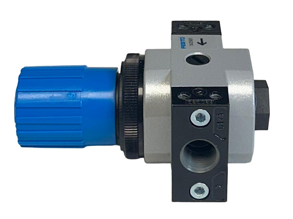 NEW FESTO LR-1/4-D-7-MINI / 162583 PRESSURE REGULATOR 7BAR 105PSI 0.7MPa NSMP