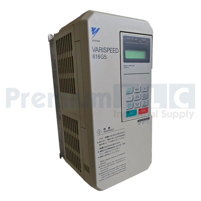 YASKAWA CIMR-G5A20P7 SPEC. 20P71F VARISPEED 616G5 AC INVERTER 0.7kW 230VAC NSNP