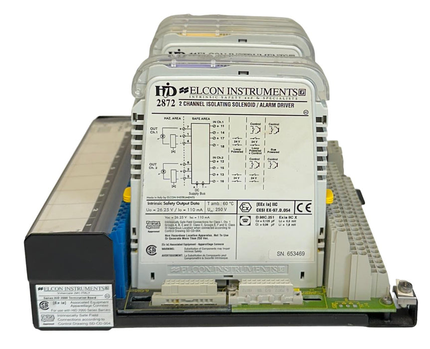 ELCON INSTRUMENTS CESI EX-97.D.056 / 2108HAT SERIES HiD 2000 8-SLOT 2872 2824