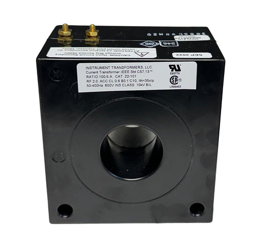 NEW EATON 3486C98H20 CURRENT TRANSFORMER 100:5 A RATIO 50-400Hz 600V NSNP