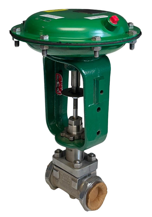 NEW FISHER BAUMANN MODEL 24588S STAINLESS CONTROL VALVE 1'' NPS 1 5-15PSI NSNP