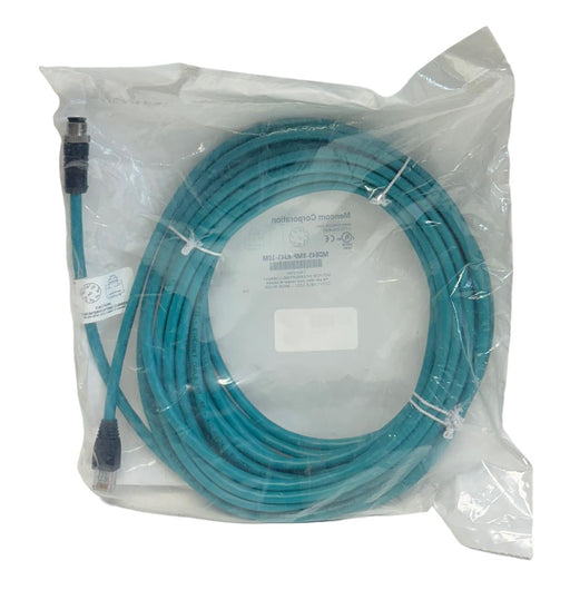 NEW SEALED MENCOM MDE45-8MP-RJ45-10M / MDE458MPRJ4510M EtherNet 10M CORDSET NSFS