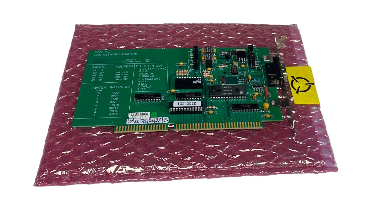 MKS DIP CAN-PC1 / CANPC1 CAN NETWORK ADAPTER CARD 15005224 Rev. 01 DIP052 USNP