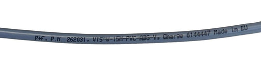 NEW PEPPERL+FUCHS V15-W-15M-PVC-ABG-Y / 262031 CORDSET 15M NSNP