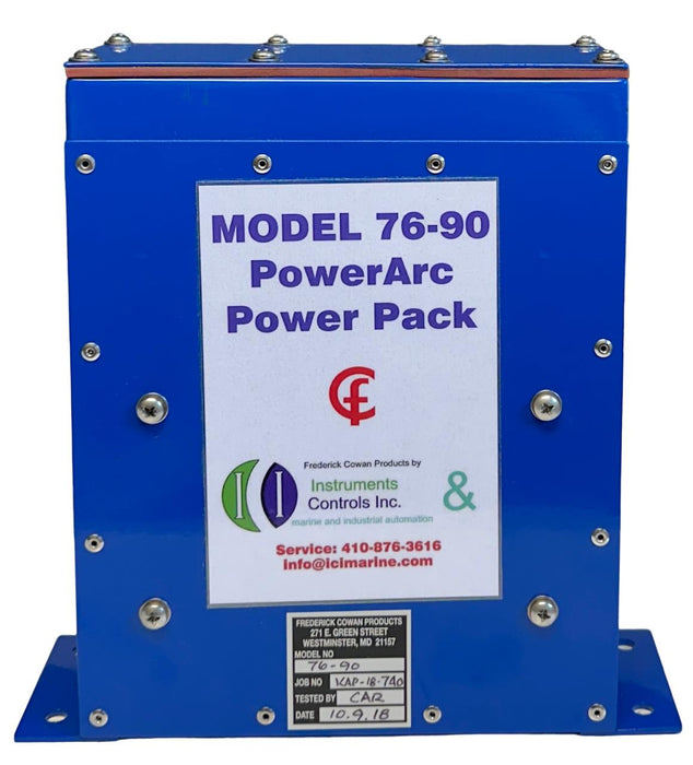 NEW FREDERICK COWAN MODEL 76-90 PowerArc RED HEAD POWER SUPPLY 12 JOULE NSNP