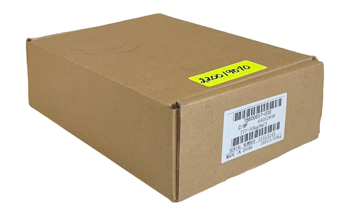 HBM METTLER TOLEDO TB600657-030 MODEL 777 LOAD CELL 777-50kg3mC3 Z6FC3/50kg NSMP