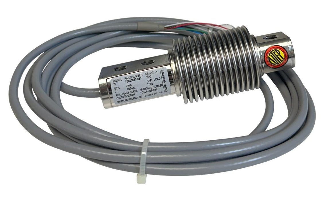 HBM METTLER TOLEDO TB600657-030 MODEL 777 LOAD CELL 777-50kg3mC3 Z6FC3/50kg NSMP