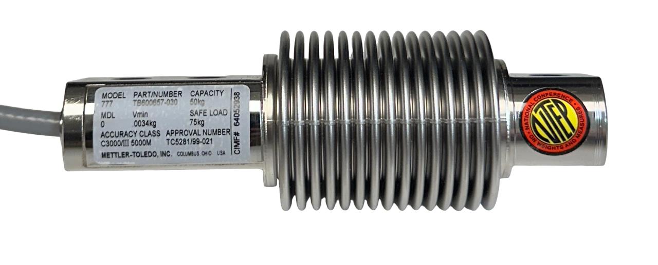 HBM METTLER TOLEDO TB600657-030 MODEL 777 LOAD CELL 777-50kg3mC3 Z6FC3/50kg NSMP