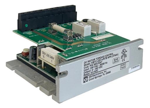 KB ELECTRONICS KBTC-225 / 3754K / 30013247 TORQUE CONTROL W/ RTB NPN 230VAC NSNP