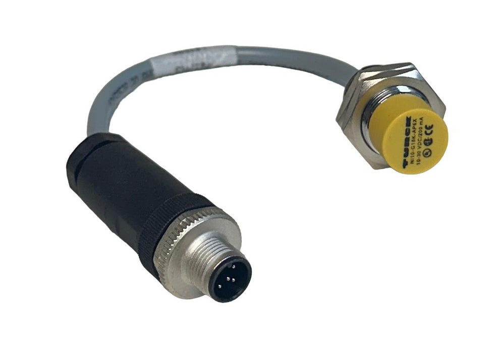 TURCK NI10-G18K-AP6X / 46705 INDUCTIVE PROXIMITY SENSOR 10-30VDC W/ CONNECT NSNP