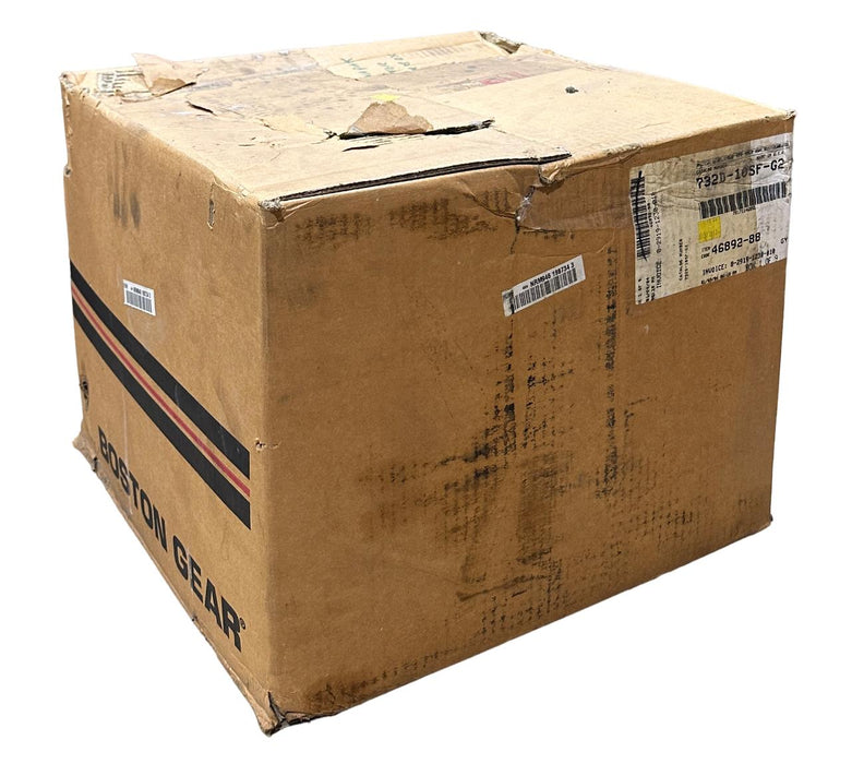 BOSTON GEAR 732D-10SF-G2 / 46892-88 700 SERIES WORM GEAR SPEED REDUCER 10:1 NSMP