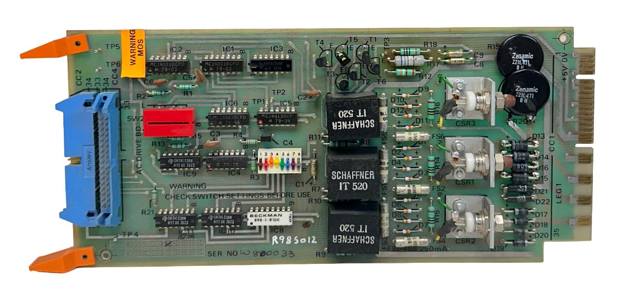 CROSFIELD ELECTRONICS 7353-3000 / 7353-4001 CONTROL BOARD USNP