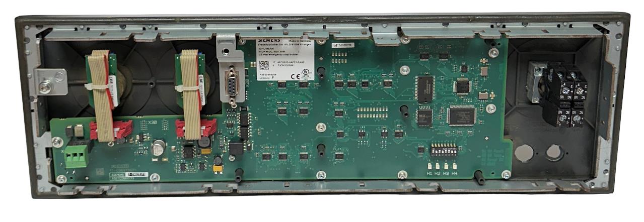 SIEMENS 6FC5203-0AF22-0AA2 / 6FC52030AF220AA2 SINUMERIK MCP 483C KEY MPI USNP