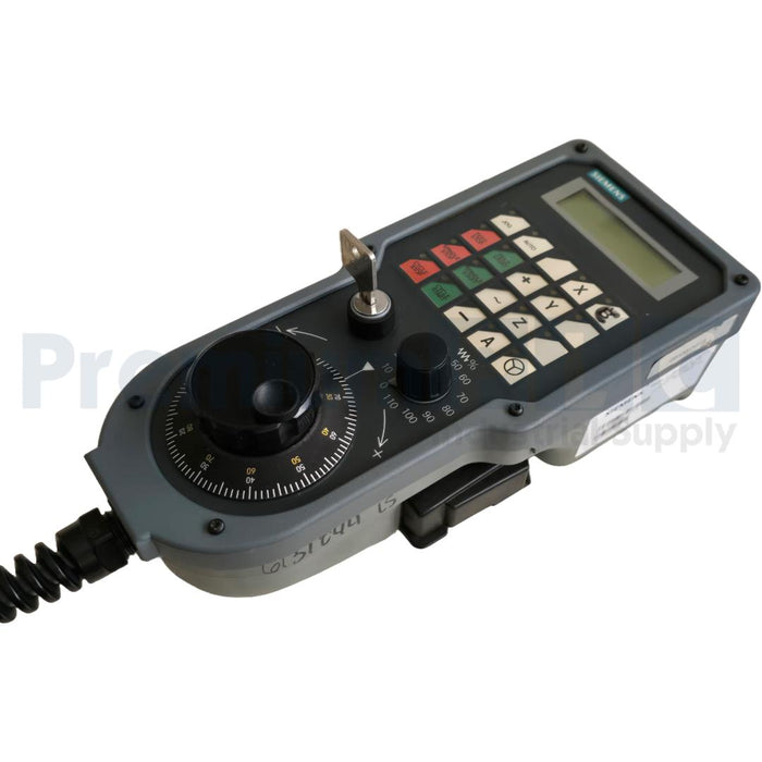 SIEMENS 6FX2007-1AC14 SER. 08.01 SINUMERIK FM-NC/840D/810D HANDHELD UNIT REP.