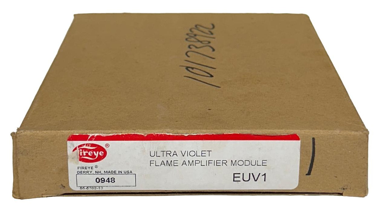 FIREYE TYPE EUV1 FLAME MONITOR ULTRA-VIOLET FLAME AMPLIFIER MODULE OEM NSMP