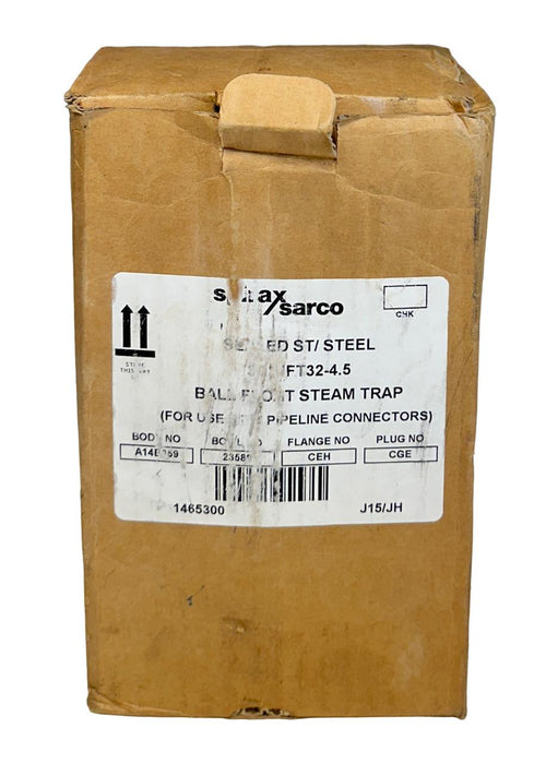 SPIRAX SARCO UFT32-4.5 / UFT3245 SEALED BALL FLOAT STEAM TRAP A14B359 NSMP