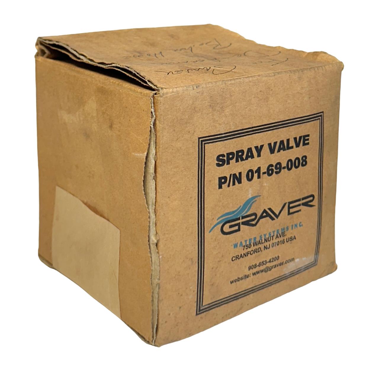 GRAVER WATER SYSTEMS 01-69-008 / 0169008 SPRAY VALVE FOR DEAERATOR NSMP