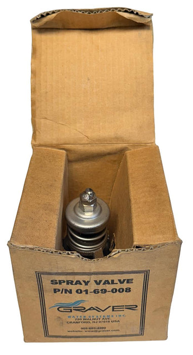 GRAVER WATER SYSTEMS 01-69-008 / 0169008 SPRAY VALVE FOR DEAERATOR NSMP