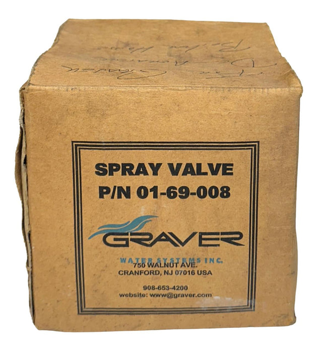 GRAVER WATER SYSTEMS 01-69-008 / 0169008 SPRAY VALVE FOR DEAERATOR NSMP
