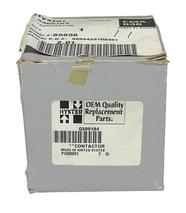 HYSTER 0389184 / HY0389184 OEM GE CTTA300AH142XN CONTACTOR FOR FORKLIFT