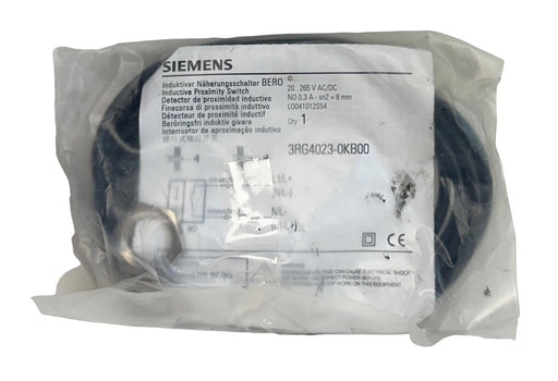 SIEMENS 3RG4023-0KB00 / 3RG40230KB00 INDUCTIVE PROXIMITY SWITCH 20-265V NSMP