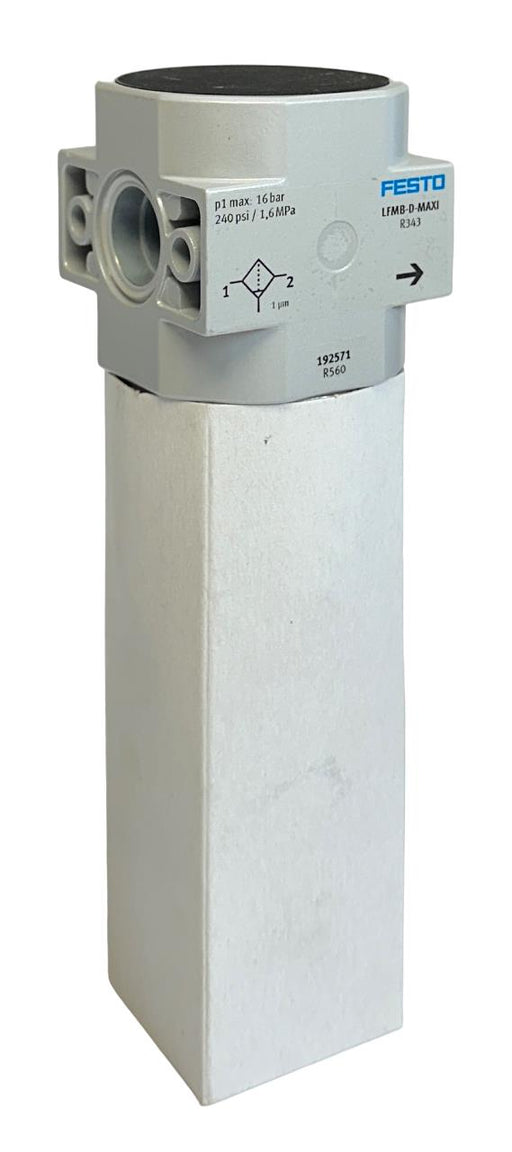 FESTO LFMB-D-MAXI / 192571 / LFMBP-D-MAXI PNEUMATIC FINE FIBER FILTER NSNP