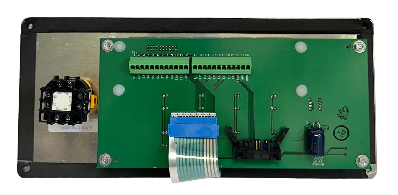 THE HALL COMPANY 5630359-02 / 563035902 Rev. B 11-BUTTON CONTROL PANEL USNP