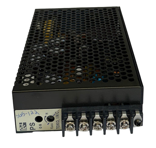 TOKO INC PS50-12C / PS5012C POWER SUPPLY 12V-4.2A 85-132VAC 50/60Hz 1.5A USNP