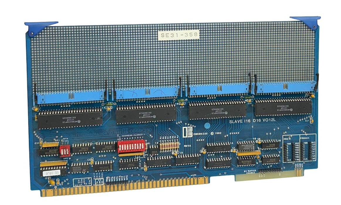 OMNIBYTE CORPORATION OB68K230 / CTS01348 / 668-0611 SLAVE 16 D16 VO12L PCB USNP