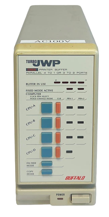 BUFFALO JWP-2000T / JWP2000T TURBO JWP DMA PRINTER BUFFER 4-1 OR 3-2 PORTS USNP