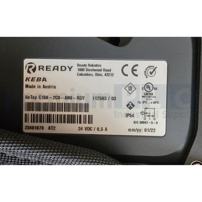 READY ROBOTICS KEBA KeTop C150-2C0-AN0-RDY / 112563 TERMINAL/TEACH PENDANT NSMP