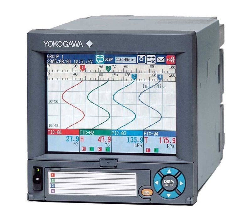 YOKOGAWA DX1006 / DX1006-3-4-2/A3 Daqstation 6-CH CHART RECORDER 100/240VAC NSMP