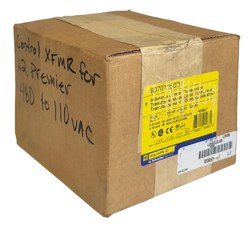 SQUARE D 9070T250D1 INDUSTRIAL CONTROL TRANSFORMER 250VA 120-480VAC NSFS