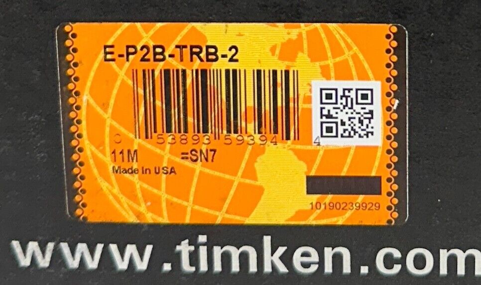TIMKEN E-P2B-TRB-2 / EP2BTRB2 PILLOW BLOCK ROLLER BEARING 2'' BORE DIAMETER NSMP
