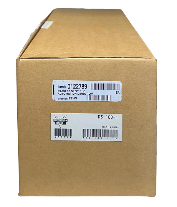 AUTOMATION DIRECT D3-10B-1 / D310B1 DirectLOGIC 305 10-SLOT PLC CHASSI ...