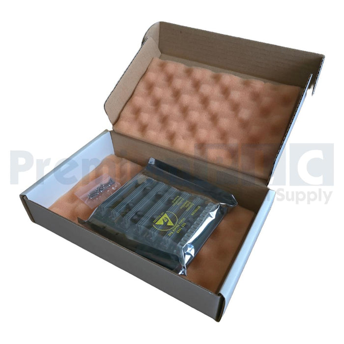 OMRON DELTA TAU ACC-U6 6-SLOTS UBUS BACKPLANE BOARD +1 P/S SLOT 300-603403-10X