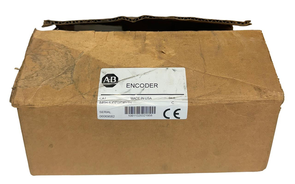 ALLEN BRADLEY 845H-SJDZ14DRYR1 /C INCREMENTAL ENCODER 5VDC 1M CABLE NSMP *