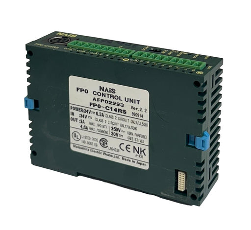 MATSUSHITA ELECTRIC FP0-C14RS / AFP02223 NAiS FP0 CONTROL UNIT 24V USNP
