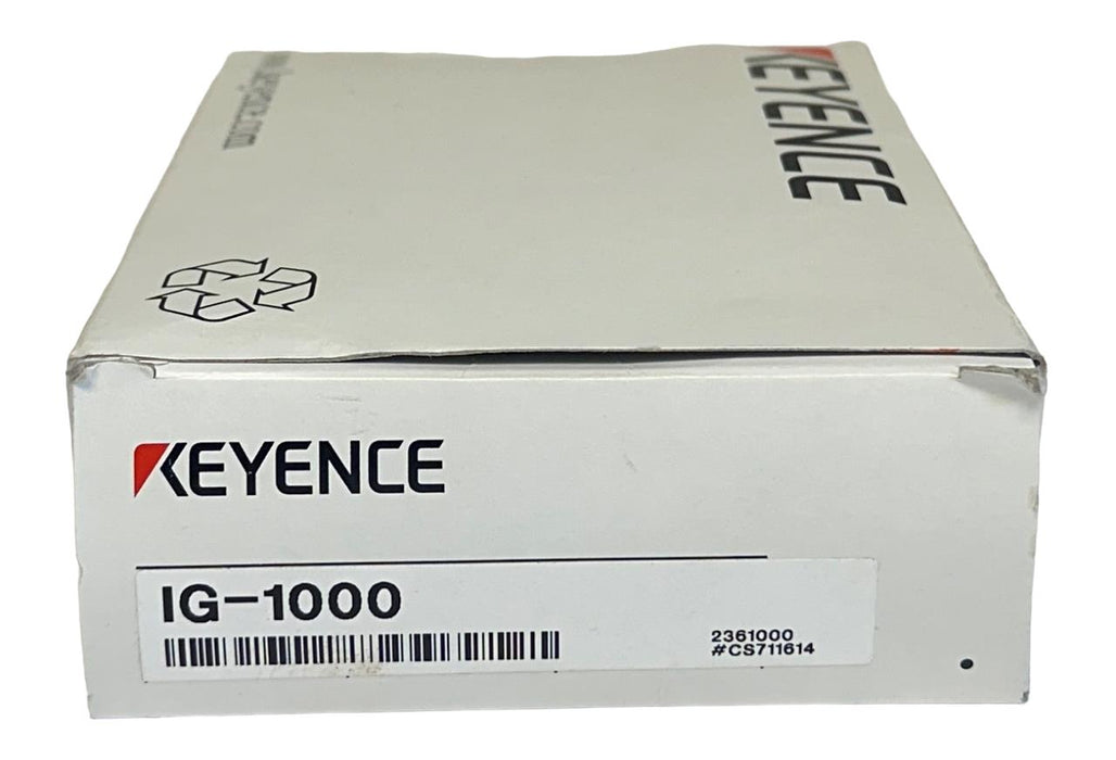 KEYENCE IG-1000 / IG1000 IG Intelligent-G LASER SENSOR 10-30VDC ANALOG OUT NSMP