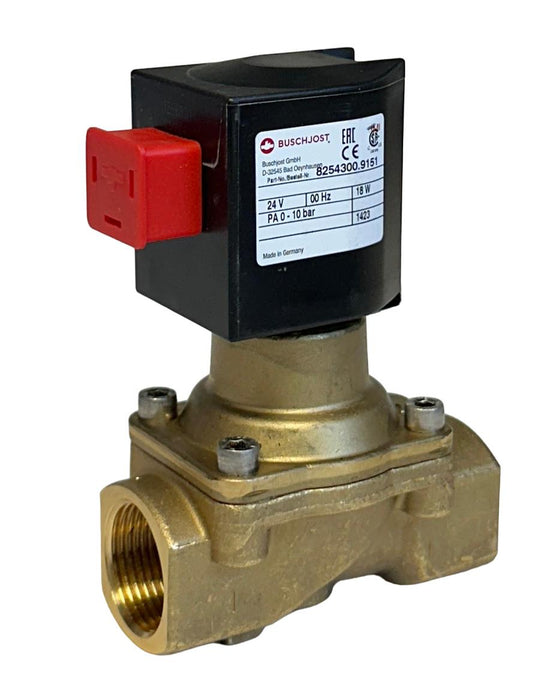 NORGREN BUSCHJOST 8254300.9151 / 82543009151 DIRECT SOLENOID VALVE 24VDC NSNP