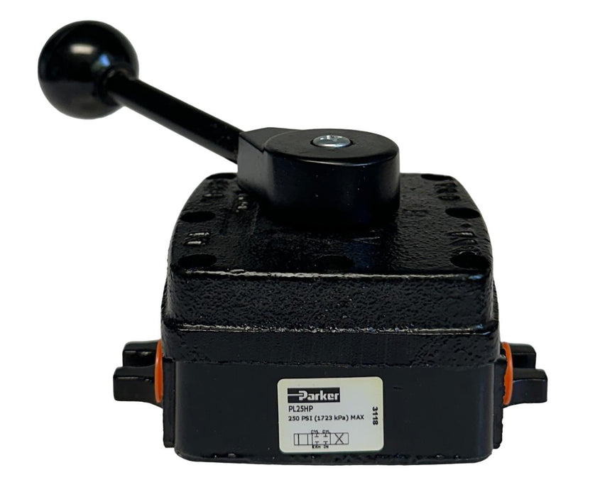 PARKER PL25HP ROTARY DISC AIR VALVE PL-VL SERIES 250PSI MAX 1/4'' NSNP