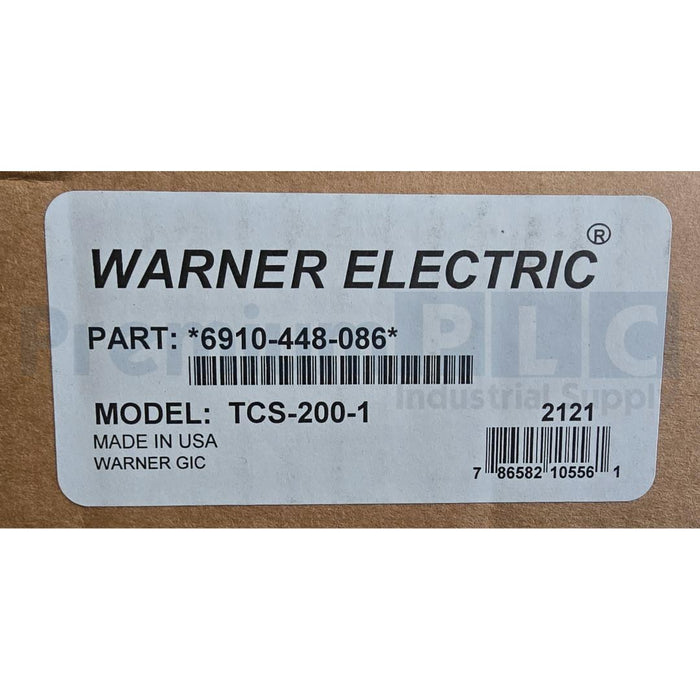 WARNER ELECTRIC ALTRA TCS-200-1 Manual Analog Tension Control 6910-448-086 NSMP