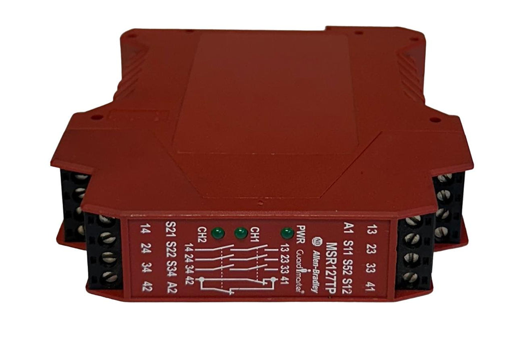 ALLEN BRADLEY 440R-N23132 /C Guardmaster MSR127TP SAFETY RELAY 24VAC/DC USNP