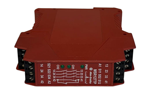 ALLEN BRADLEY 440R-N23132 /C Guardmaster MSR127TP SAFETY RELAY 24VAC/DC USNP