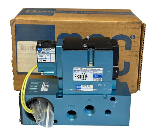MAC 82A-AA-BKA-TM-DAAP-1DA / 82A-AA-000-TM-DAAP-1DA SOLENOID VALVE AND BASE NSMP