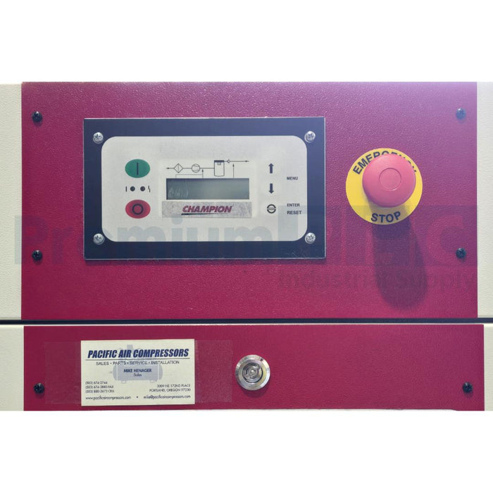 GARDNER-DENVER CHAMPION L15 / CL15 20HP ROTARY SCREW AIR COMPRESSOR W/GSRN DRYER