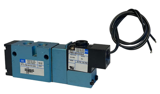 MAC 811C-PM-501CA-252 / 811CPM501CA252 SOLENOID VALVE PME-501CAAA COIL 24V NSNP